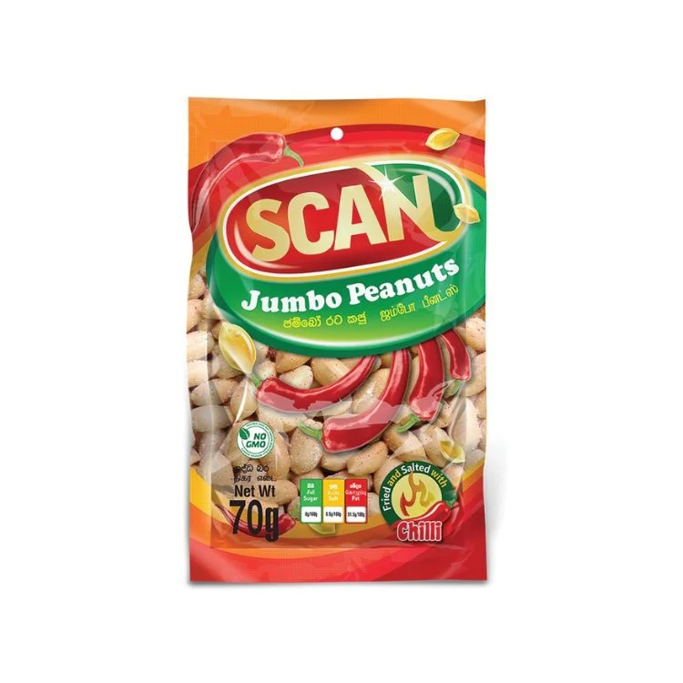 SCAN Jumbo Peanuts Chilli - 70g