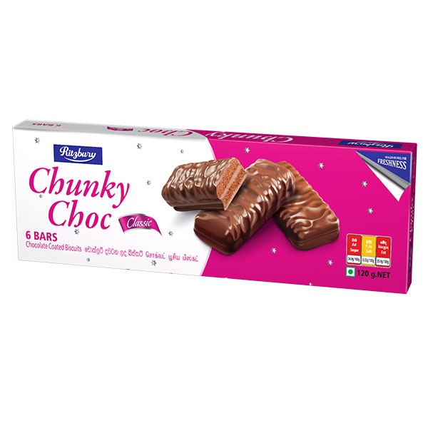 CHUNKY CHOC 120G
