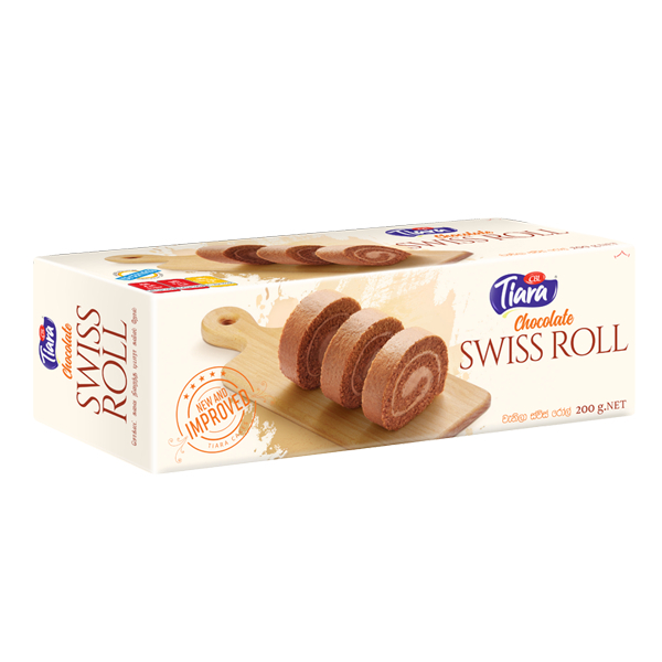 TIARA SWISS ROLL CHOCOLATE- 200g