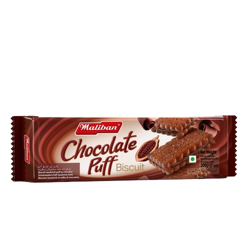 Maliban Chocolate Puff - 200g