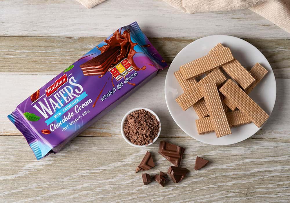 Maliban Wafers Chocolate Cream - 225g